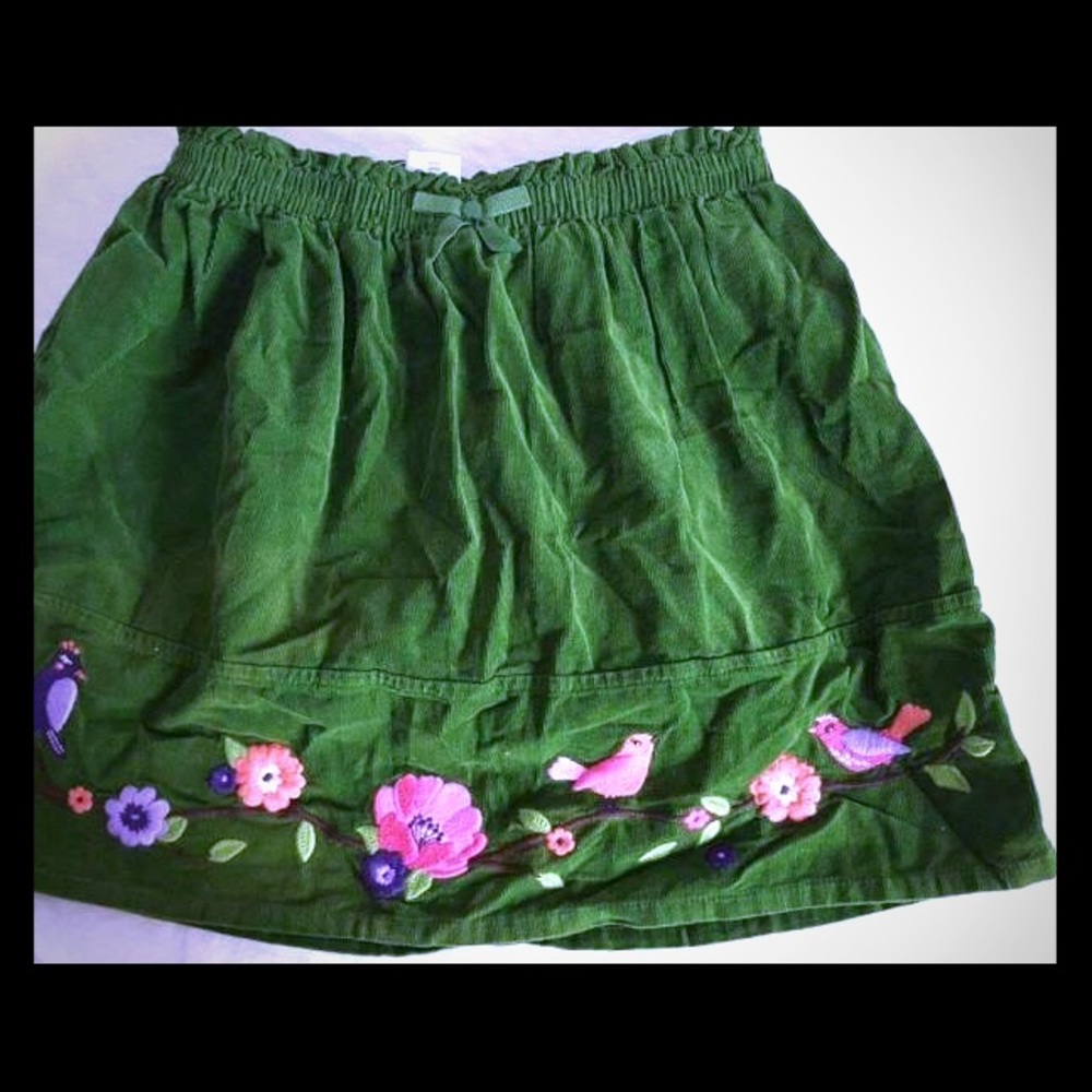 Girls Gymboree Green skirt